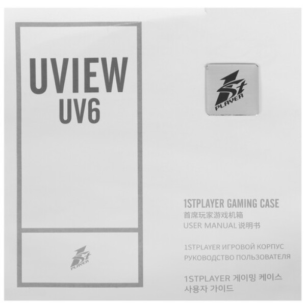 Корпус 1STPLAYER UVIEW UV6 [UV6-WH] белый