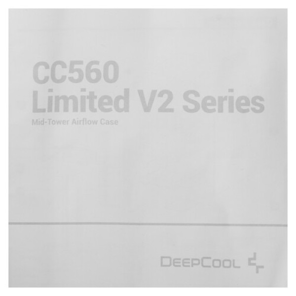 Корпус DEEPCOOL CC560 Limited V2 [R-CC560-BKNAA0-G-2] черный