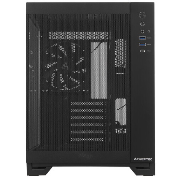Корпус Chieftec Visio AIR [GM-30B-M-OP] черный