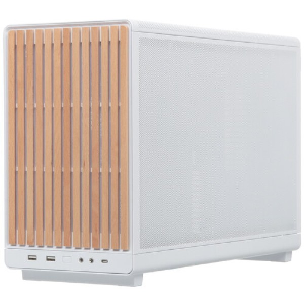 Корпус LIAN LI A3-mATX Wood Edition [G99.A3W-WD.R0] белый