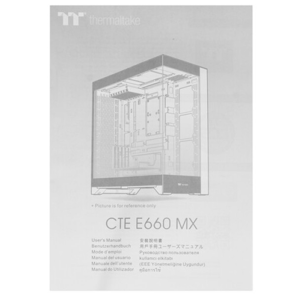 Корпус Thermaltake CTE E660 MX [CA-1Y3-00MCWN-01] зеленый