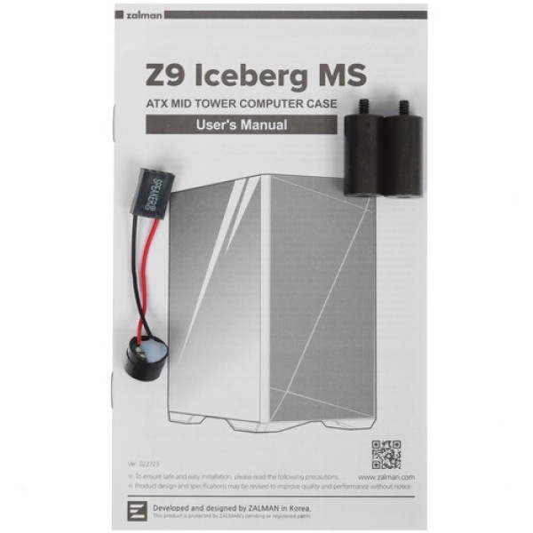 Корпус ZALMAN Z9 Iceberg MS_White белый