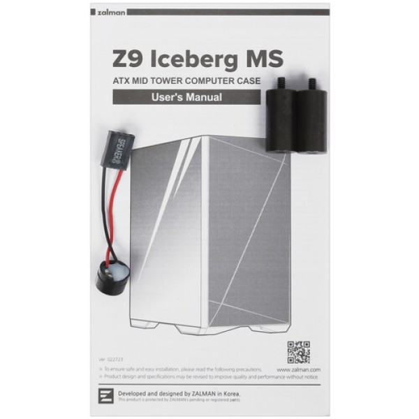 Корпус ZALMAN Z9 Iceberg MS_Black черный