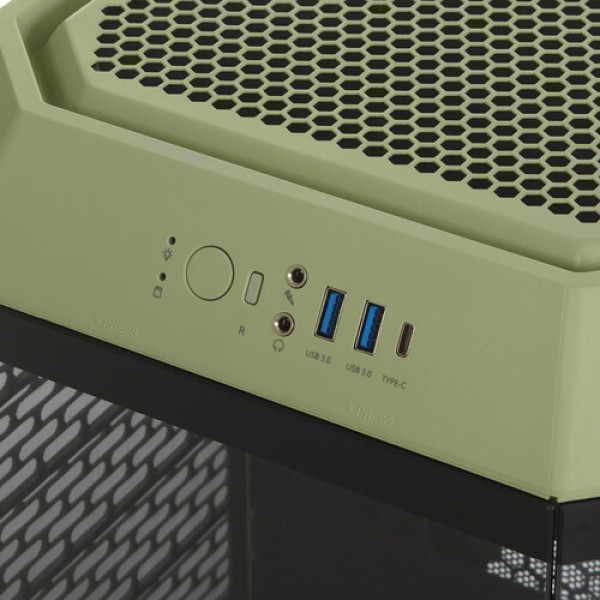 Корпус Thermaltake The Tower 250 Matcha Green [CA-1Z9-00SEWN-00] зеленый