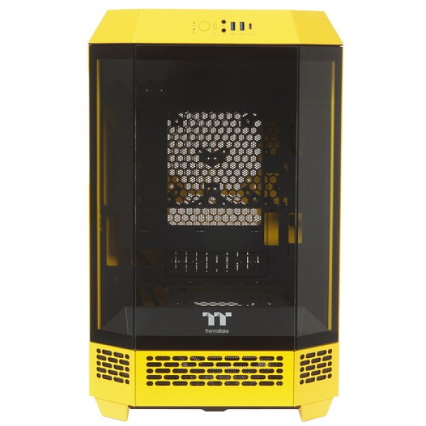 Корпус Thermaltake The Tower 300 Bumblebee [CA-1Y4-00S4WN-00] желтый