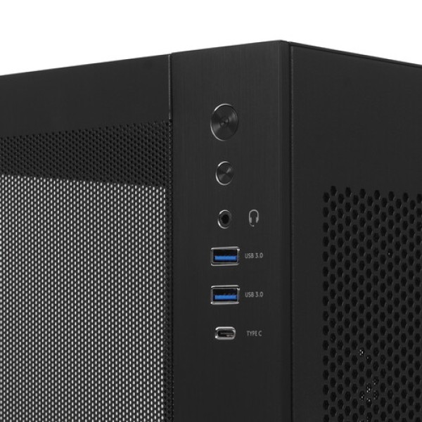 Корпус Chieftec Visio AIR [GM-30B-M-OP] черный
