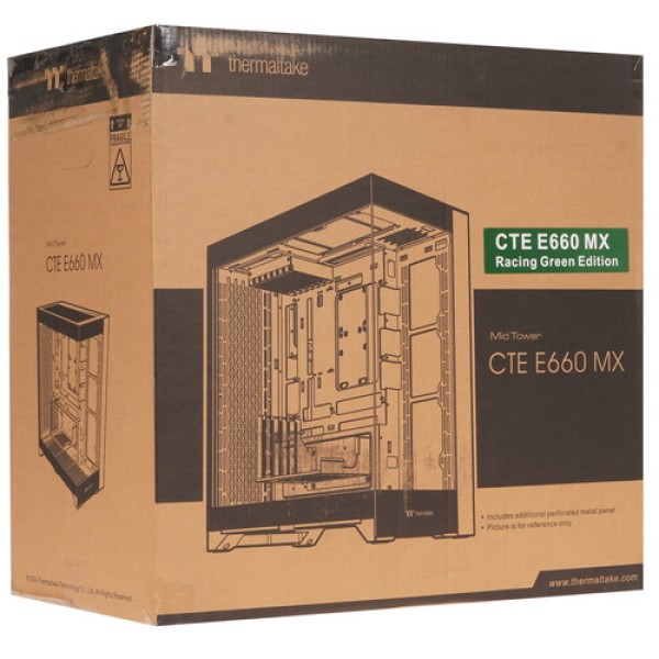 Корпус Thermaltake CTE E660 MX [CA-1Y3-00MCWN-01] зеленый