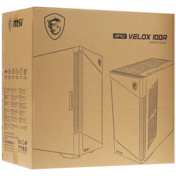 Корпус MSI MPG VELOX 100R [306-7G18R21-809] черный