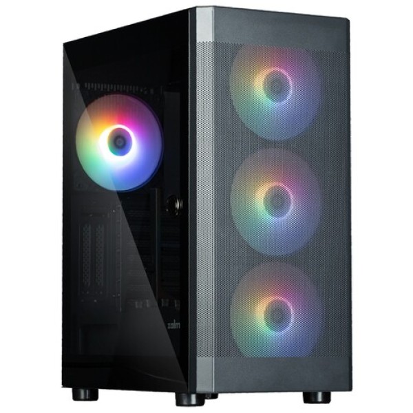 Корпус ZALMAN i4 TG [i4 TG Black] черный