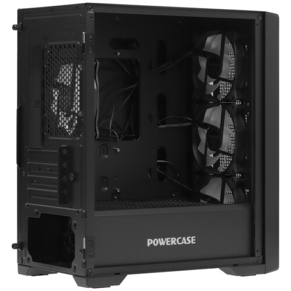 Корпус PowerCase ByteFlow Micro [CAMBFB-A4] черный