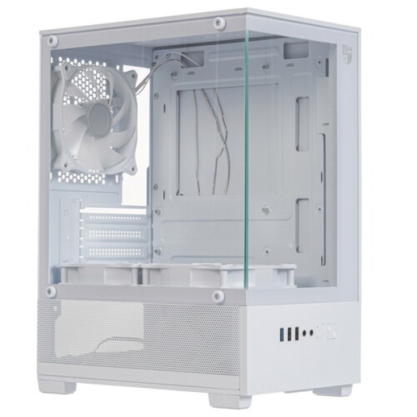 Корпус Iron Pride INVADER Q4M [УФ-20250005] белый