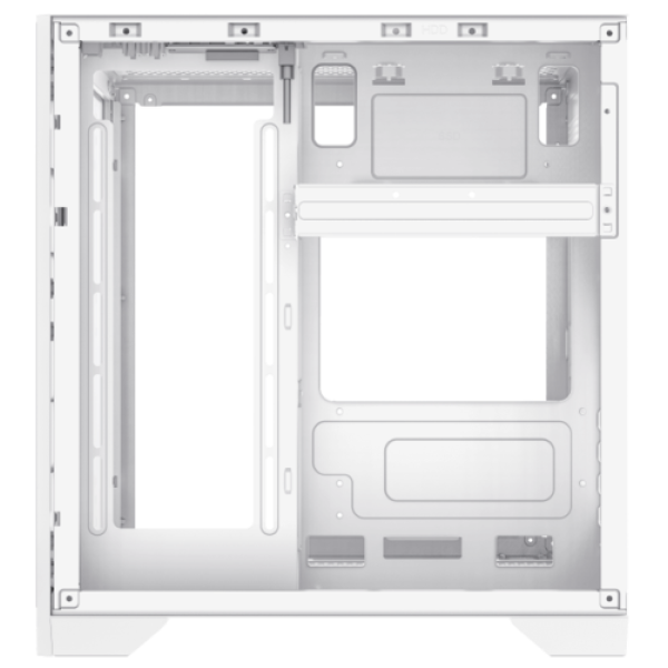 Корпус GameMax Infinity Mini White [ГС-00007691] белый