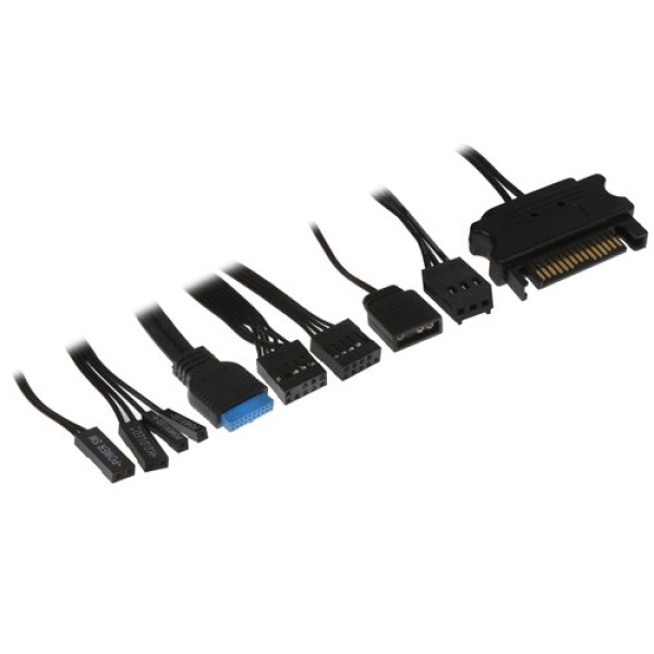 Корпус Cougar Duoface RGB [385ZD10.0011] черный