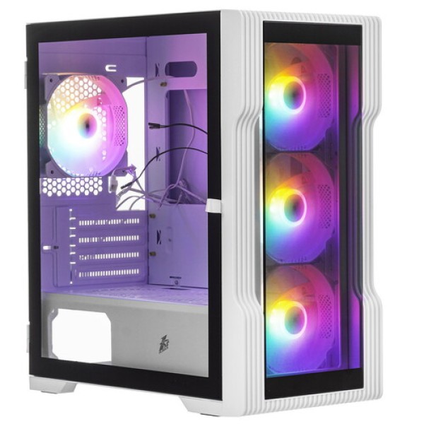 Корпус 1STPLAYER TRILOBITE T3-G [T3-G-WH-4F1-W] белый