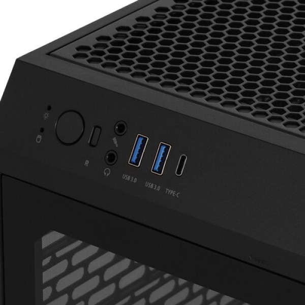 Корпус Thermaltake The Tower 200 [CA-1X9-00S1WN-00] черный