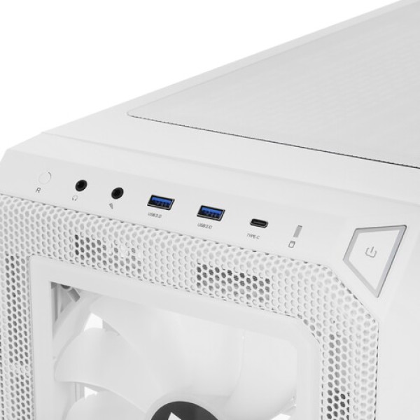 Корпус Thermaltake View 300 MX Snow [CA-1P6-00M6WN-00] белый