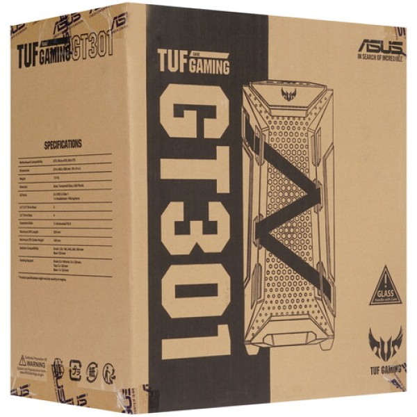 Корпус ASUS TUF Gaming GT301 [90DC0040-B49020] черный