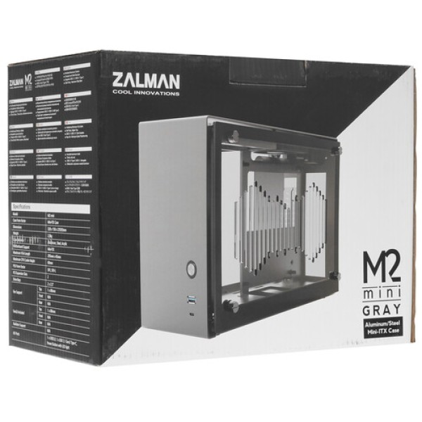 Корпус ZALMAN M2 mini [M2 mini Gray] серый