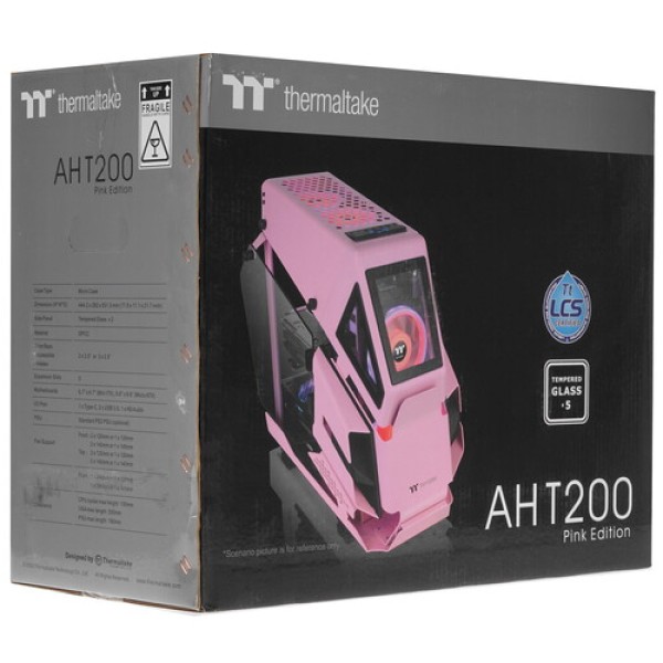 Корпус Thermaltake AH T200 Pink [CA-1R4-00SAWN-00] розовый
