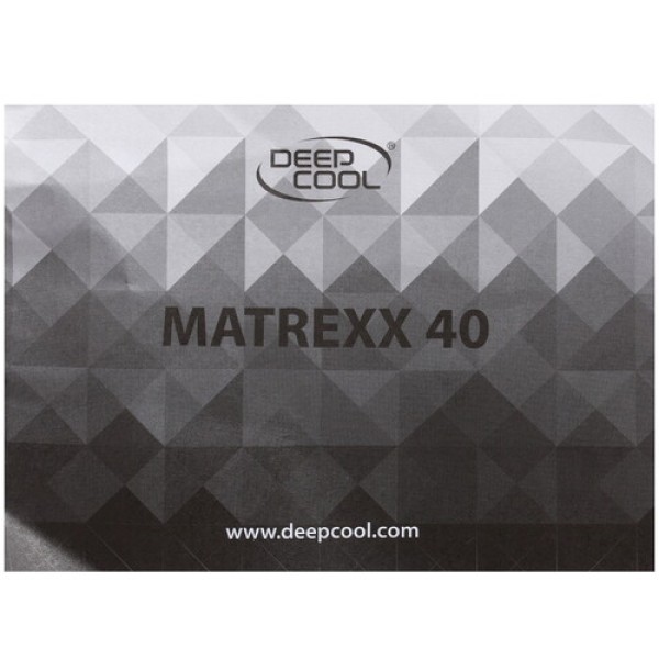 Корпус DEEPCOOL MATREXX 40 [DP-MATX-MATREXX40] черный