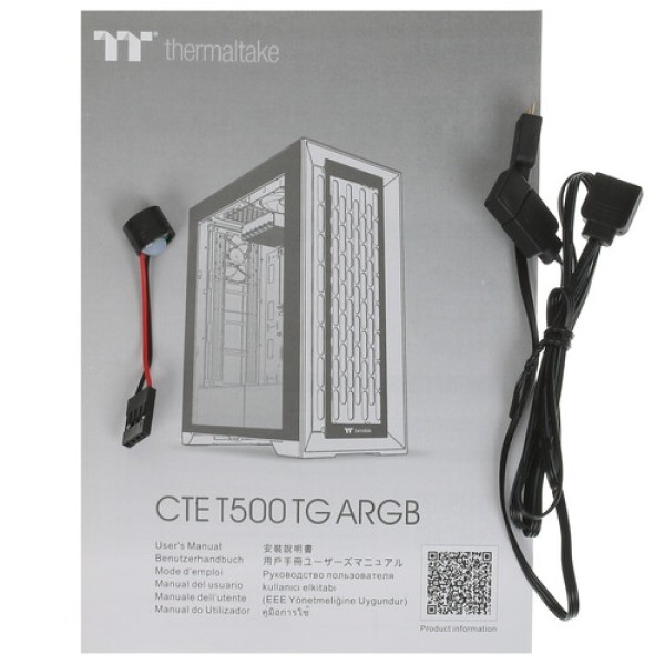 Корпус Thermaltake CTE T500 TG ARGB [CA-1X8-00F1WN-01] черный