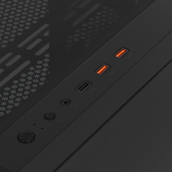 Корпус Cougar Duoface RGB [385ZD10.0011] черный