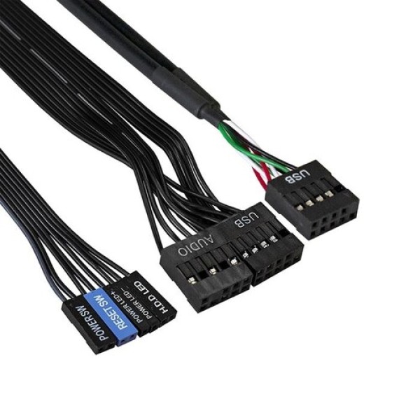 Корпус ExeGate BAA-105-01AAA400 [EX291141RUS] черный