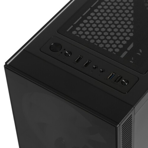 Корпус AeroCool Python [Python-G-BK-v1] черный