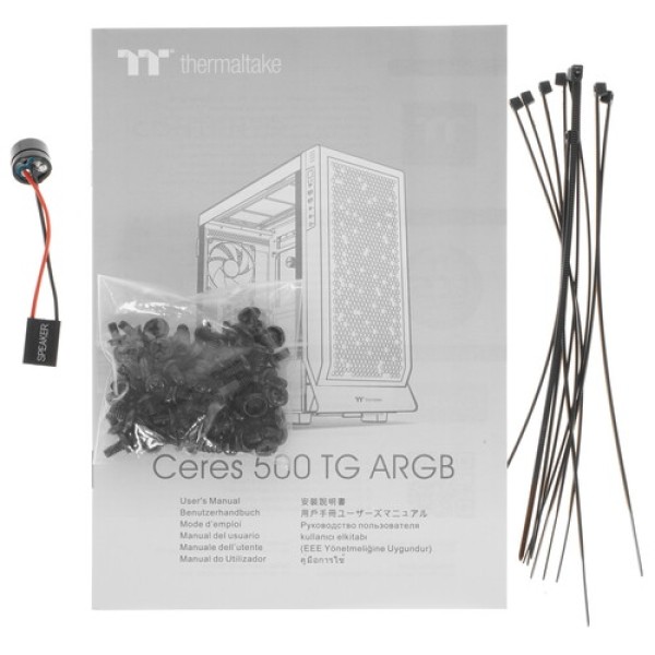 Корпус Thermaltake Ceres 500 Snow [CA-1X5-00M6WN-00] белый