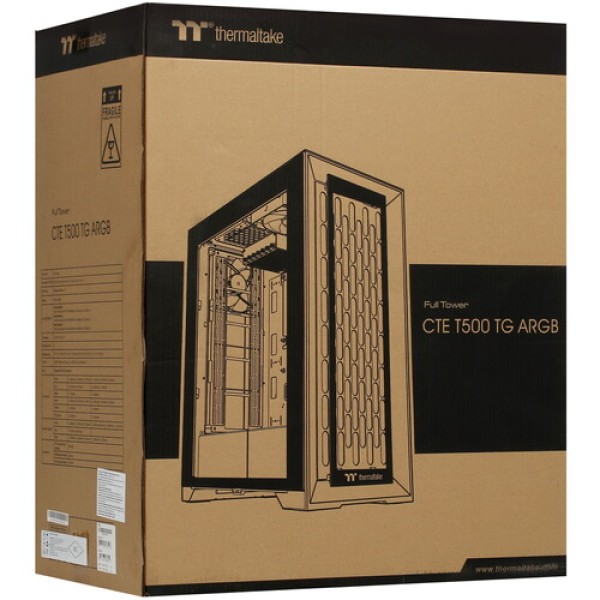 Корпус Thermaltake CTE T500 TG ARGB [CA-1X8-00F1WN-01] черный