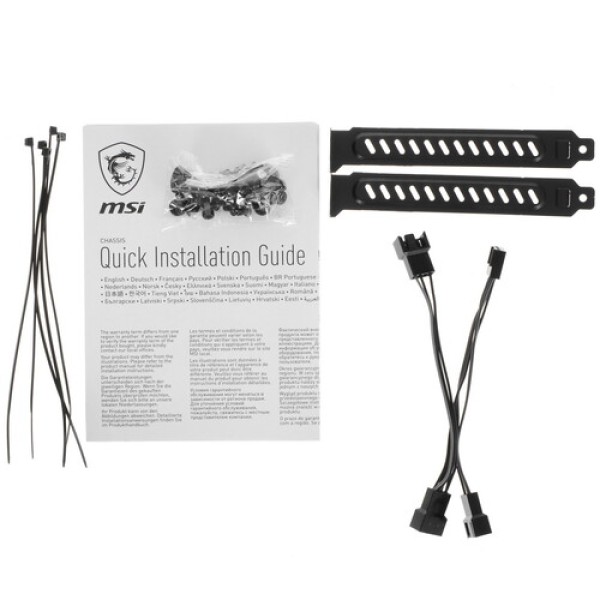 Корпус MSI MAG FORGE 112R [306-7G16X23-809] черный
