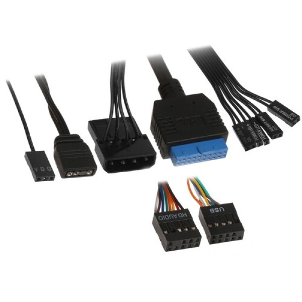 Корпус AeroCool Python [Python-G-BK-v1] черный
