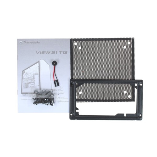 Корпус Thermaltake View 21 TG [CA-1I3-00M1WN-00] черный
