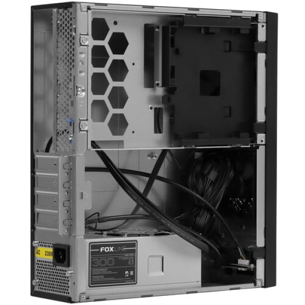 Корпус Foxline FL-1001 [FL-1001-TFX300S] черный