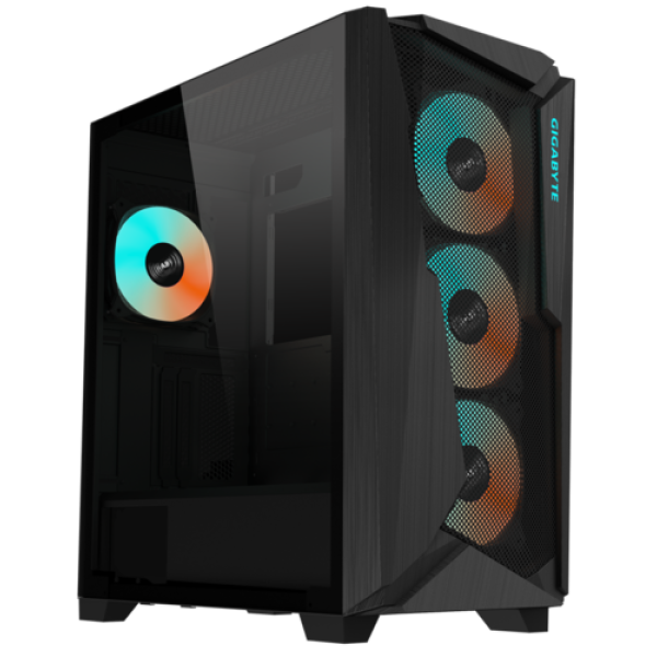 Корпус GIGABYTE C301 GLASS V2 [28300-GC301B-2CKR] черный