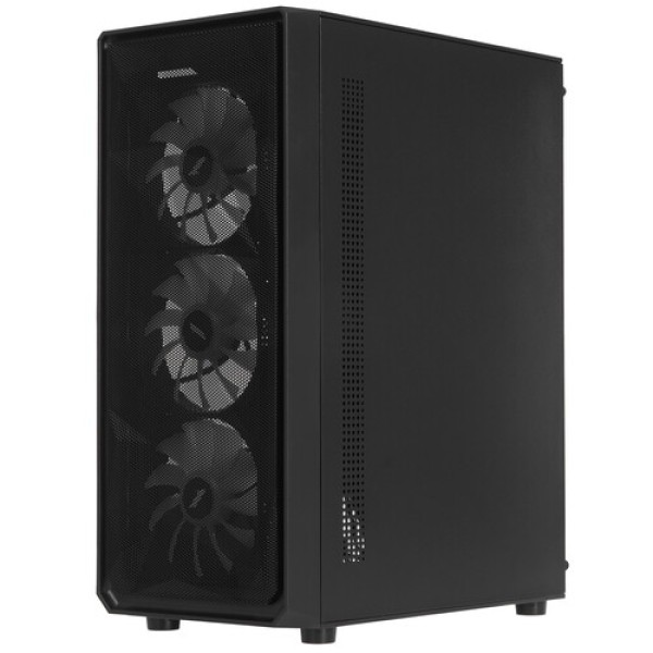 Корпус 1STPLAYER FD3-M [FD3-M-BK-4F1] черный