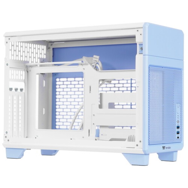 Корпус Thermaltake TR100 [CA-11A-00SFNN-00] голубой