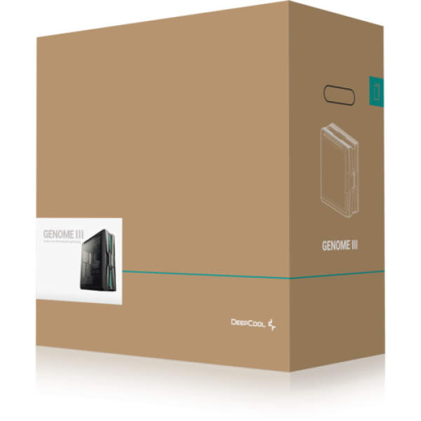 Корпус DEEPCOOL Genome III [R-GENOME-BKALA3-G-3] черный