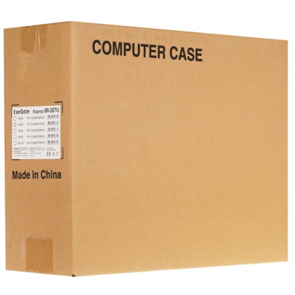 Корпус ExeGate MI-207U [EX288781RUS] черный