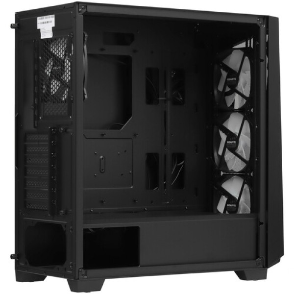 Корпус GIGABYTE C301 GLASS V2 [28300-GC301B-2CKR] черный