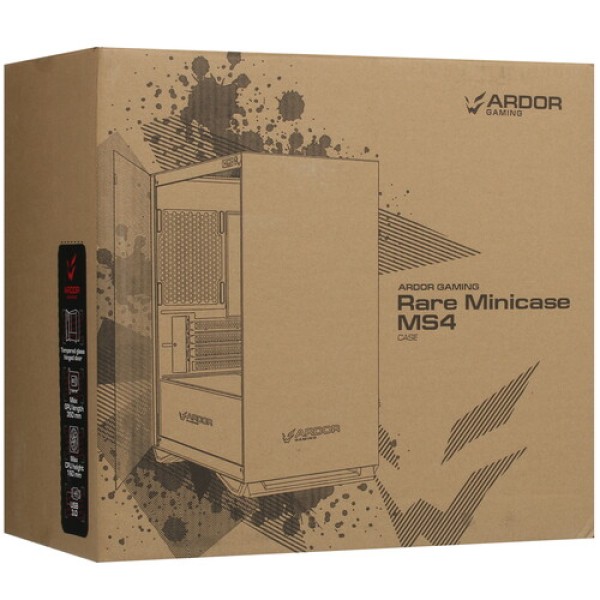 Корпус ARDOR GAMING Rare Minicase MS4 WG белый
