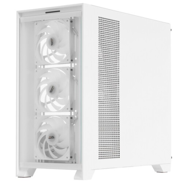 Корпус DarkFlash DRX90 [DC-DRX90 GLASS-W-HQ4] белый