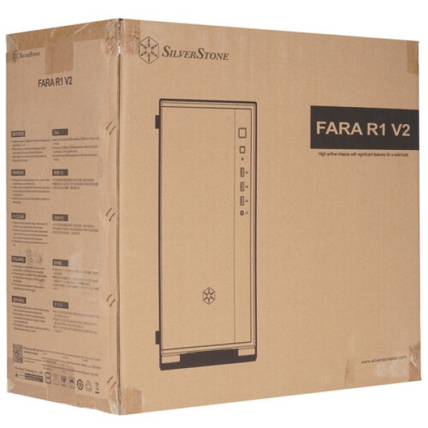 Корпус Silverstone Fara R1 Pro V2 [G410FAR1BPRO022] черный