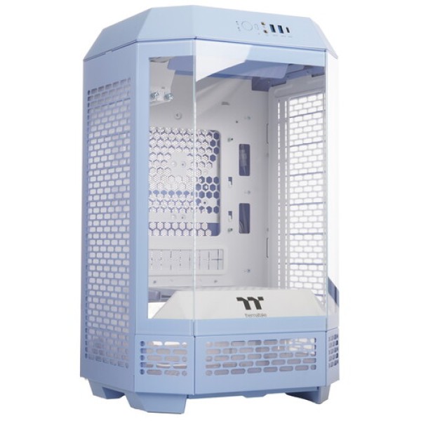 Корпус Thermaltake The Tower 250 Hydrangea Blue [CA-1Z9-00SFWN-00] голубой