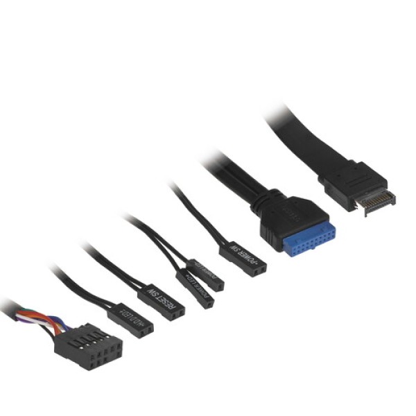 Корпус CHIEFTEC Night Hunter [GS-03B-BLK-OP] черный