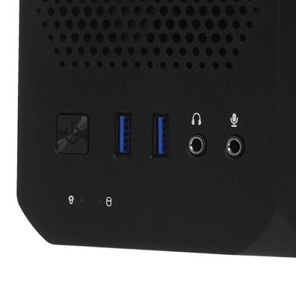 Корпус Foxline FL-1004 [FL-1004-TFX230B-85] черный