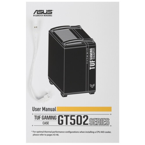 Корпус ASUS TUF Gaming GT502 [90DC0093-B09010] белый