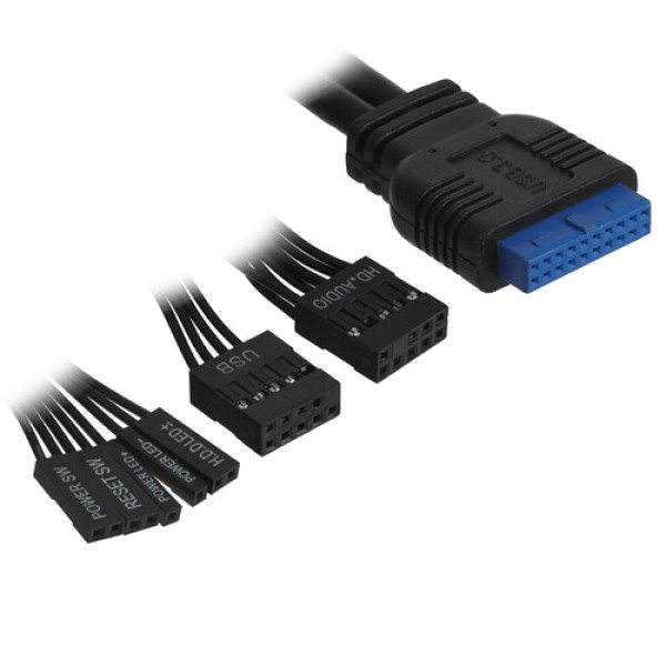 Корпус ExeGate BAA-114U2-AAA450 [EX292359RUS] черный