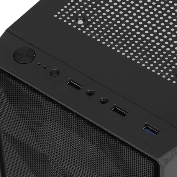 Корпус 1STPLAYER FD3-M [FD3-M-BK-4F1] черный