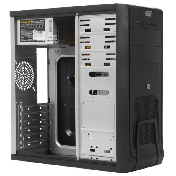 Корпус ExeGate CP-603UB-CP500 [EX283218RUS] черный